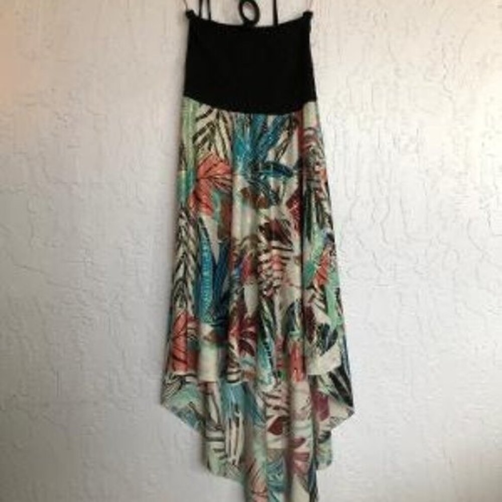 SHORELINE HI/LOW STRAPLESS SUNDRESS
